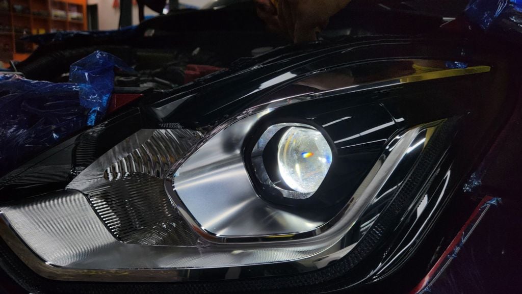 Bi LED Aozoom Square V1 – Đèn Bi Pha Ô Tô