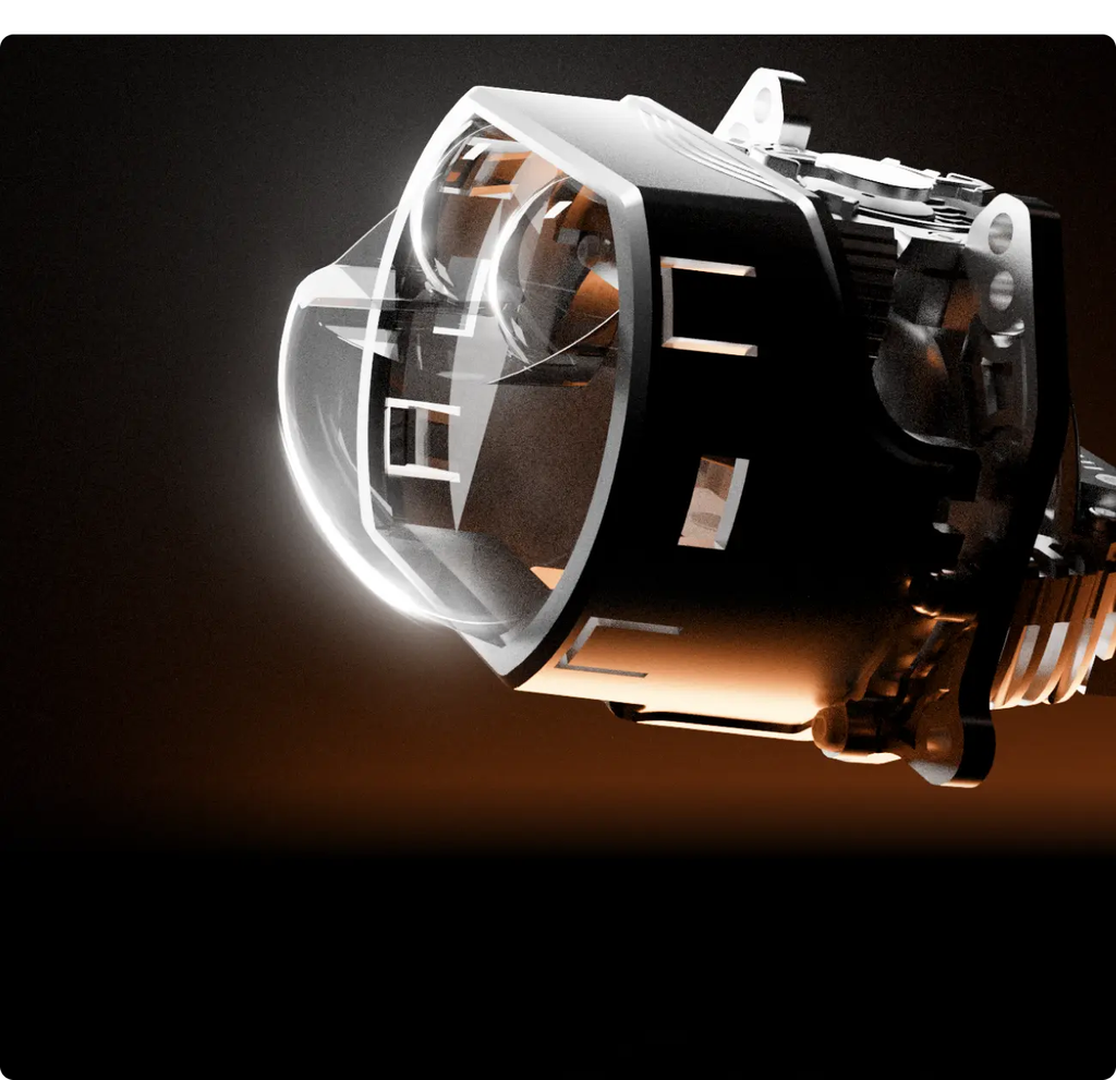 Bi LED Aozoom Square V3 – Đèn Bi Pha Ô Tô