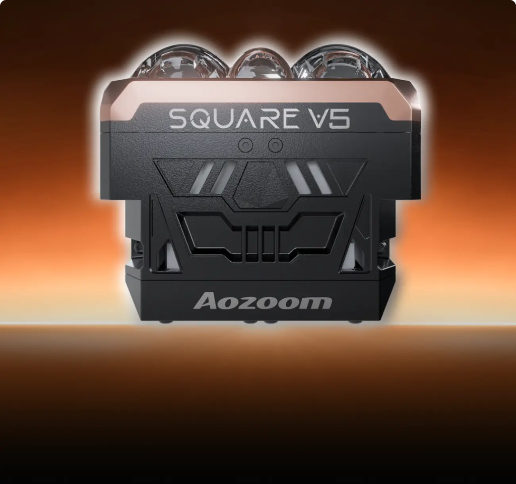 Bi LED Aozoom Square V5 – Đèn Bi Pha Ô Tô