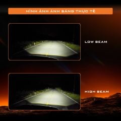 Bộ 4 Bi LED Aozoom TA25 Cho Toyota Veloz 2023+