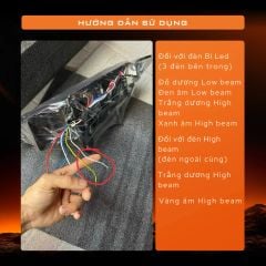 Bộ 4 Bi LED Aozoom TA25 Cho Toyota Veloz 2023+