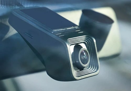 Camera hành trình TEYES X5 lắp đặt thực tế sau gương chiếu hậu trên xe