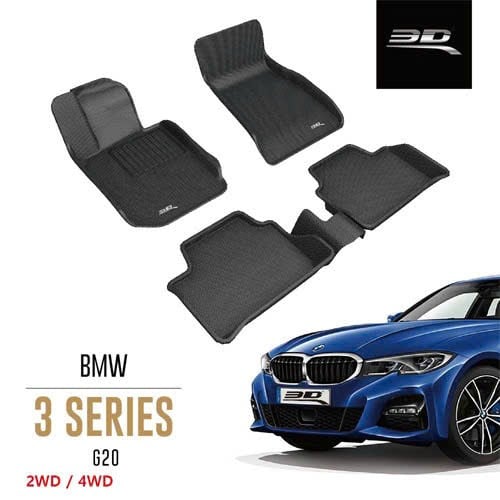 Thảm Lót Sàn Ô Tô 3D MAXpider KAGU BMW 3-Series 320i
