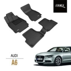 Thảm Lót Sàn Ô Tô Audi A6 2012+ 3D MAXpider KAGU