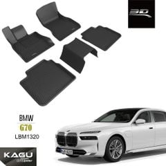 Thảm Lót Sàn Ô Tô BMW 7 Series G70 2023+ 3D MAXpider KAGU