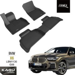 Thảm Lót Sàn Ô Tô BMW X6 F16/G06 3D MAXpider KAGU