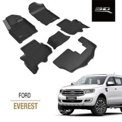 Thảm Lót Sàn Ô Tô Ford Everest 3D MAXpider KAGU