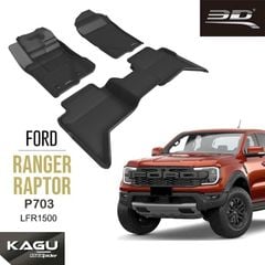 Thảm Lót Sàn Ô Tô Ford Ranger Wildtrak, Raptor 3D MAXpider KAGU