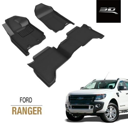 Thảm Lót Sàn Ô Tô Ford Ranger Wildtrak, Raptor 3D MAXpider KAGU