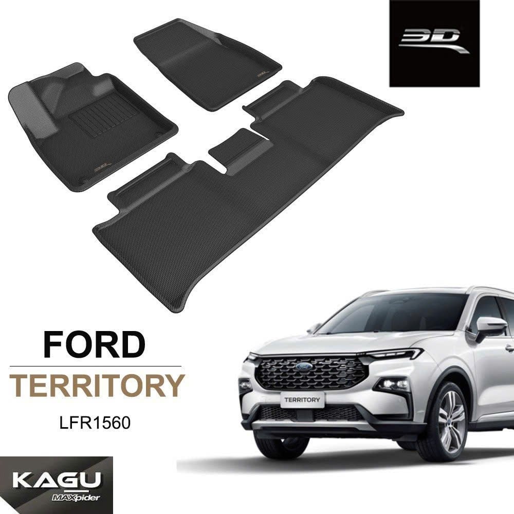 Bộ 4 tấm thảm 3D MAXpider KAGU mã LFR1560 cho Ford Territory 2023 trở đi