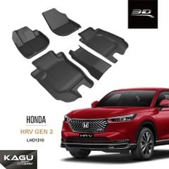 Thảm Lót Sàn Ô Tô Honda HR-V 2022+ 3D MAXpider KAGU