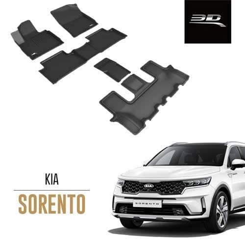 Thảm Lót Sàn Ô Tô Kia Sorento MQ4 7 Chỗ 2021+ 3D MAXpider KAGU