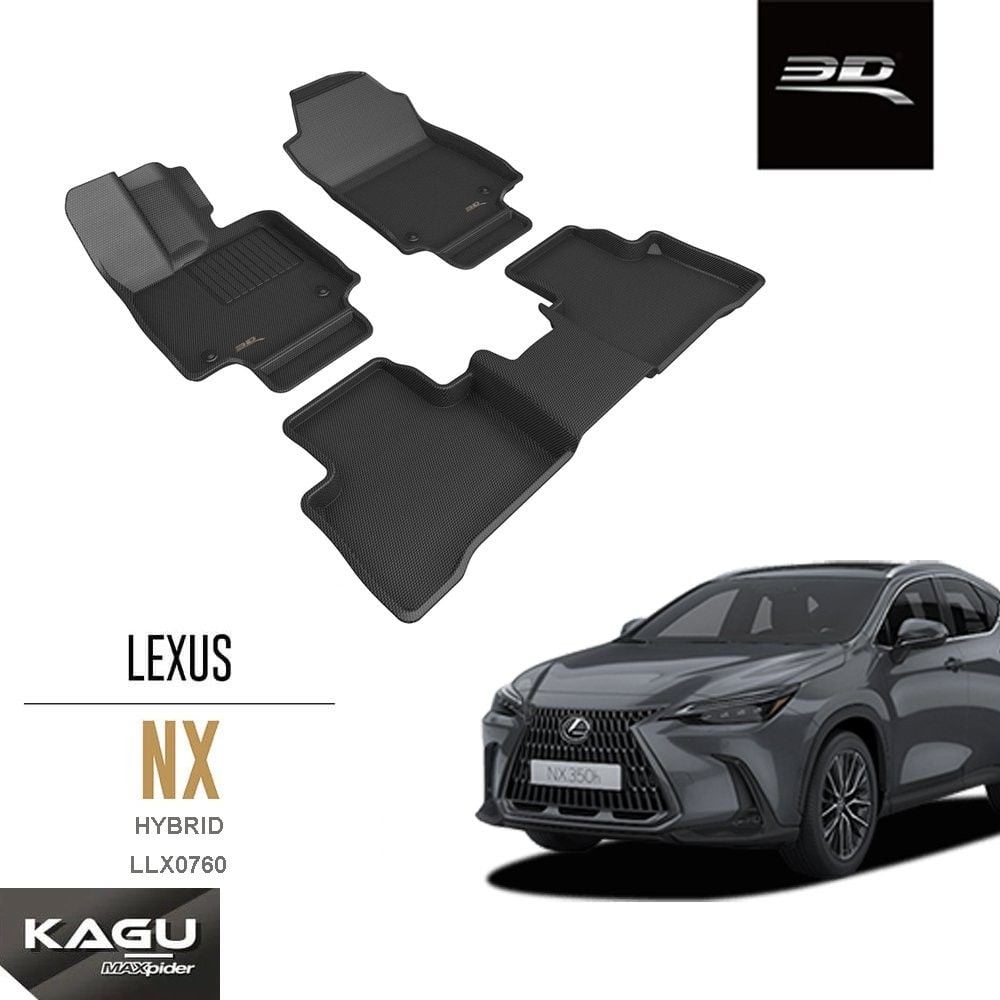 Thảm Lót Sàn Ô Tô Lexus NX 2015+ 3D MAXpider KAGU