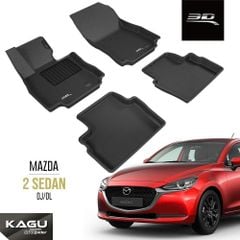 Thảm Lót Sàn Ô Tô Mazda 2 2014+ DJ/DL 3D MAXpider KAGU
