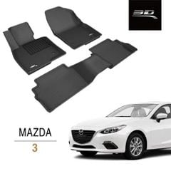 Thảm Lót Sàn Ô Tô Mazda 3 3D MAXpider KAGU