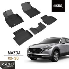 Thảm Lót Sàn Ô Tô Mazda CX-30 2021+ 3D MAXpider KAGU