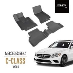 Thảm Lót Sàn Ô Tô 3D MAXpider KAGU Mercedes C-Class C180, C200, C250, C300, W204, W205, W206