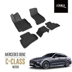 Thảm Lót Sàn Ô Tô 3D MAXpider KAGU Mercedes C-Class C180, C200, C250, C300, W204, W205, W206