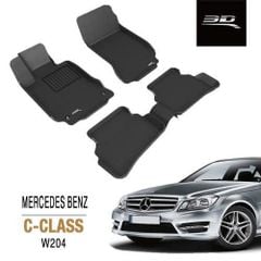 Thảm Lót Sàn Ô Tô 3D MAXpider KAGU Mercedes C-Class C180, C200, C250, C300, W204, W205, W206