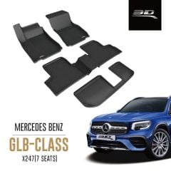 Thảm Lót Sàn Ô Tô Mercedes GLB X247 7 Chỗ 2020+ 3D MAXpider KAGU