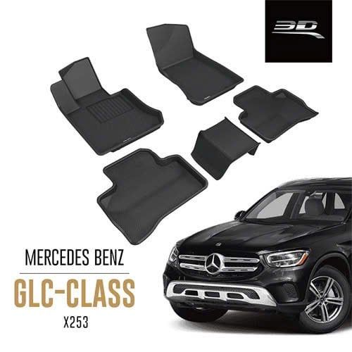 Thảm Lót Sàn Ô Tô Mercedes GLC X253/X254 2016+ 3D MAXpider KAGU