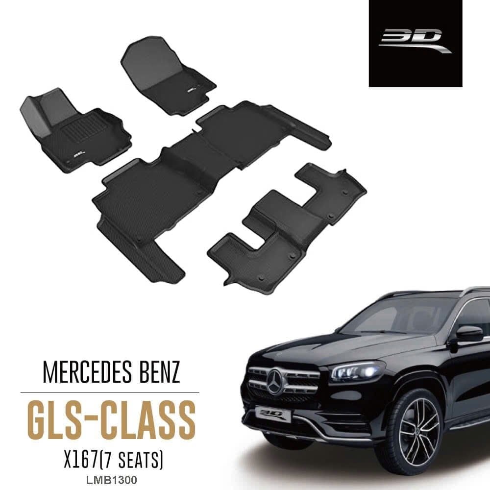 Thảm Lót Sàn Ô Tô 3D MAXpider KAGU Mercedes GLS 450 4Matic
