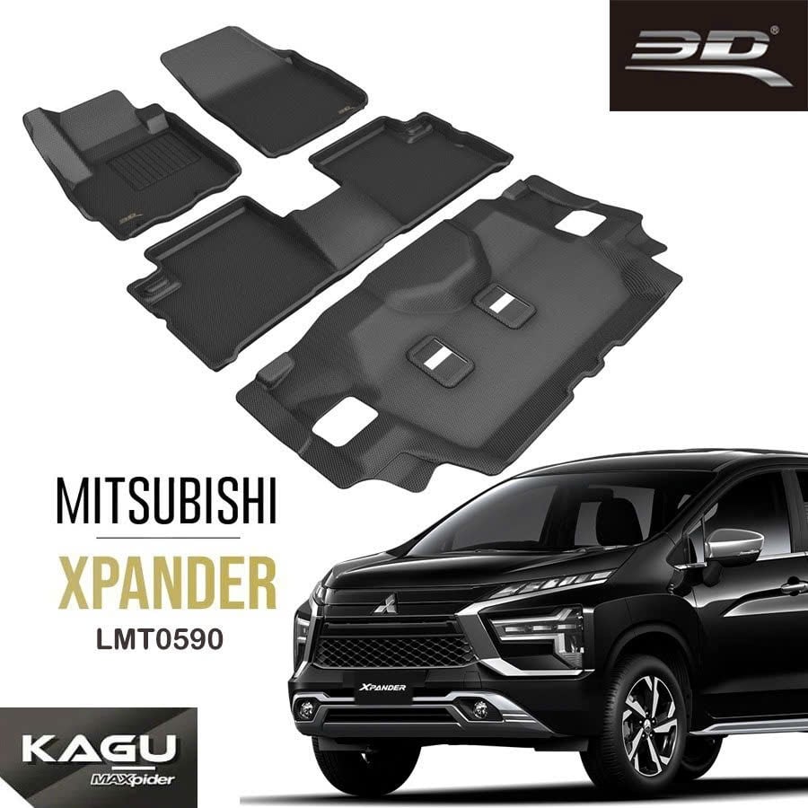 Thảm lót sàn 3D MAXpider KAGU Mitsubishi Xpander (Cross) – bộ thảm theo form xe