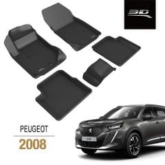 Thảm Lót Sàn Ô Tô Peugeot 2008 2020+ 3D MAXpider KAGU