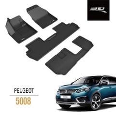 Thảm Lót Sàn Ô Tô Peugeot 5008 2018+ 3D MAXpider KAGU