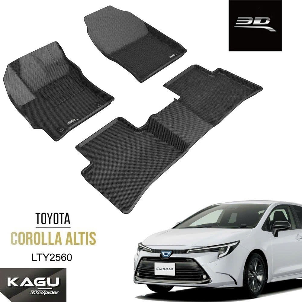 Poster 3D MAXpider KAGU cho Toyota Corolla Altis, mã LTY2560, bộ 3 tấm có tấm sau liền