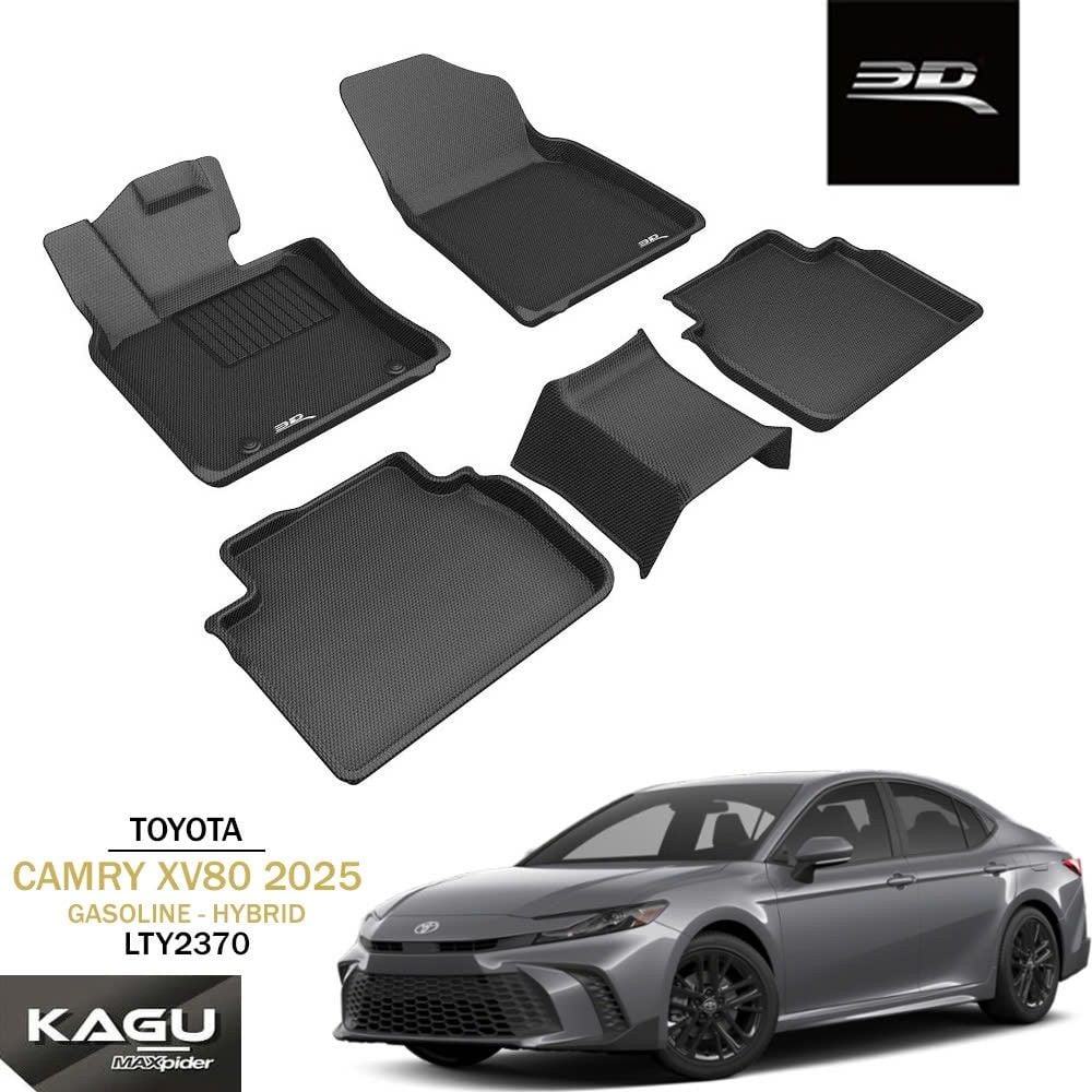 Thảm Lót Sàn Ô Tô Toyota Camry 2025 XV80 3D MAXpider KAGU