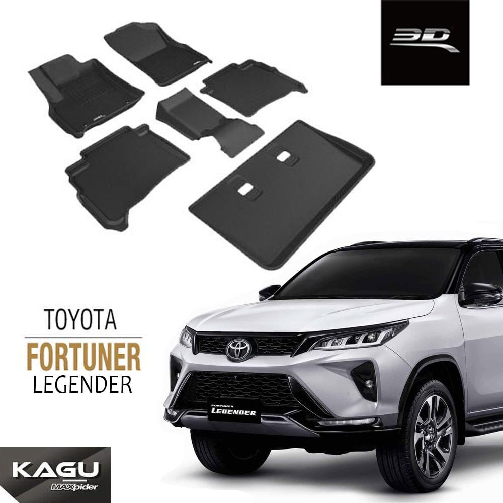 Thảm Lót Sàn Ô Tô Toyota Fortuner 2017+ 3D MAXpider KAGU