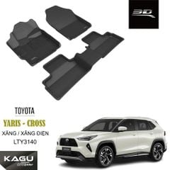 Thảm Lót Sàn Ô Tô Toyota Yaris Cross 2023+ 3D MAXpider KAGU