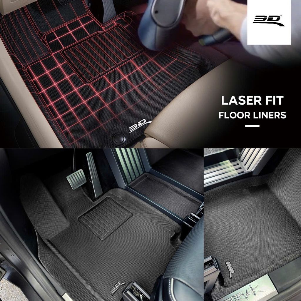 Thảm Lót Sàn Ô Tô Volvo XC90 7 Chỗ 3D MAXpider KAGU