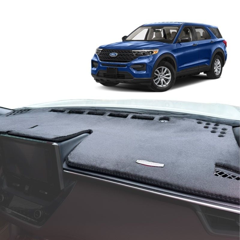 Thảm Taplo Ô Tô Ford Explorer 2016–2019 Nhung, Carbon