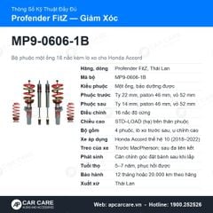 Giảm Xóc Ô Tô Honda Accord 2018-2022 Profender FitZ