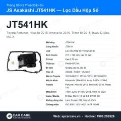 Lọc Nhớt Hộp Số Fortuner, Hilux 2015+, Triton JS Asakashi JT541HK