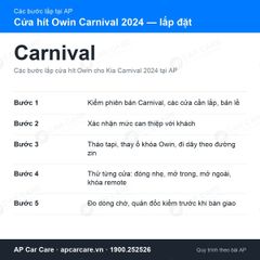 Cửa Hít Ô Tô Owin Kia Carnival 2024