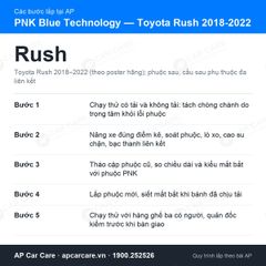 Giảm Xóc Sau Ô Tô Toyota Rush 2018-2022 PNK Blue Technology
