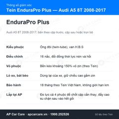 Giảm Xóc Ô Tô Audi A5 8T 2008-2017 Tein EnduraPro Plus