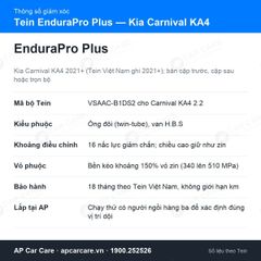 Giảm Xóc Ô Tô Kia Carnival 2021+ Tein EnduraPro Plus