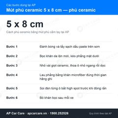 Mút Phủ Ceramic Ô Tô Cầm Tay 5 x 8 cm