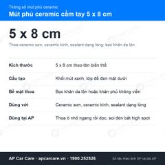 Mút Phủ Ceramic Ô Tô Cầm Tay 5 x 8 cm