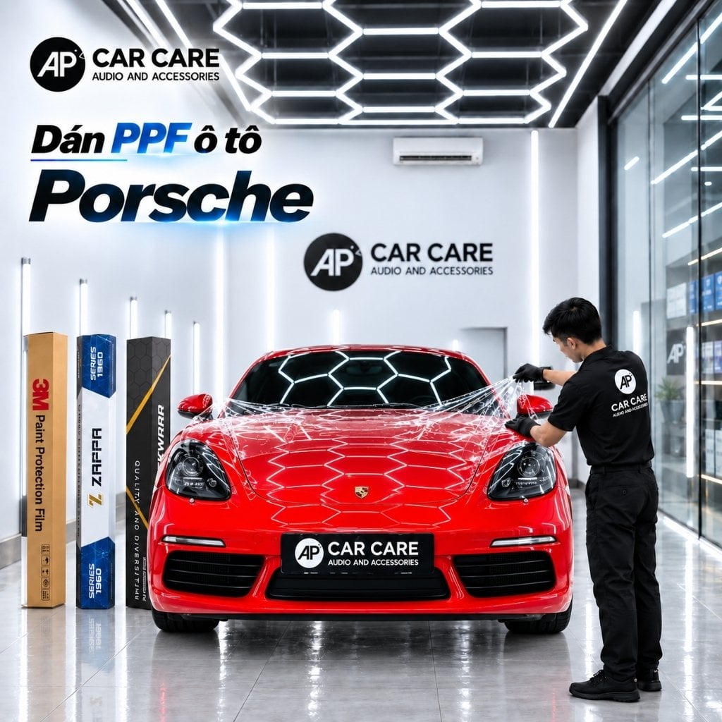 Dán PPF xe Porsche (911 / Panamera / Cayenne / Macan)
