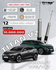 Giảm xóc ô tô titan V2 dành cho Vinfast VF6-VF7