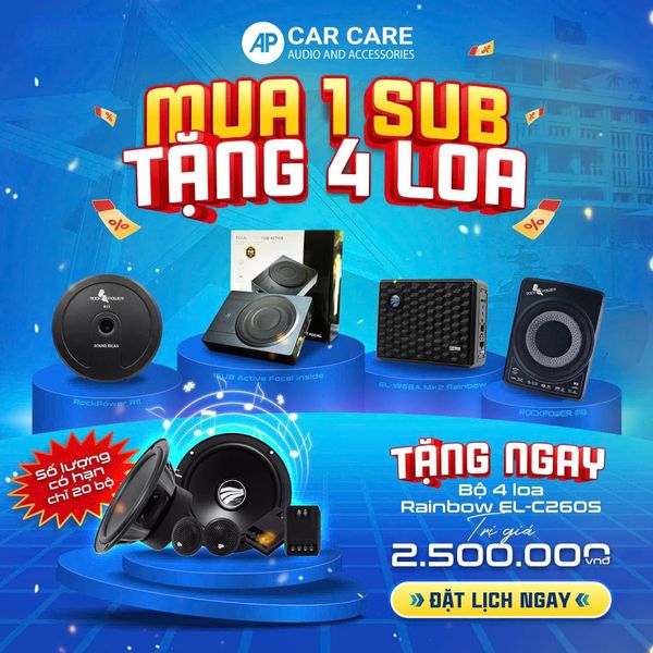 COMBO MUA 1 SUB TẶNG 4 LOA