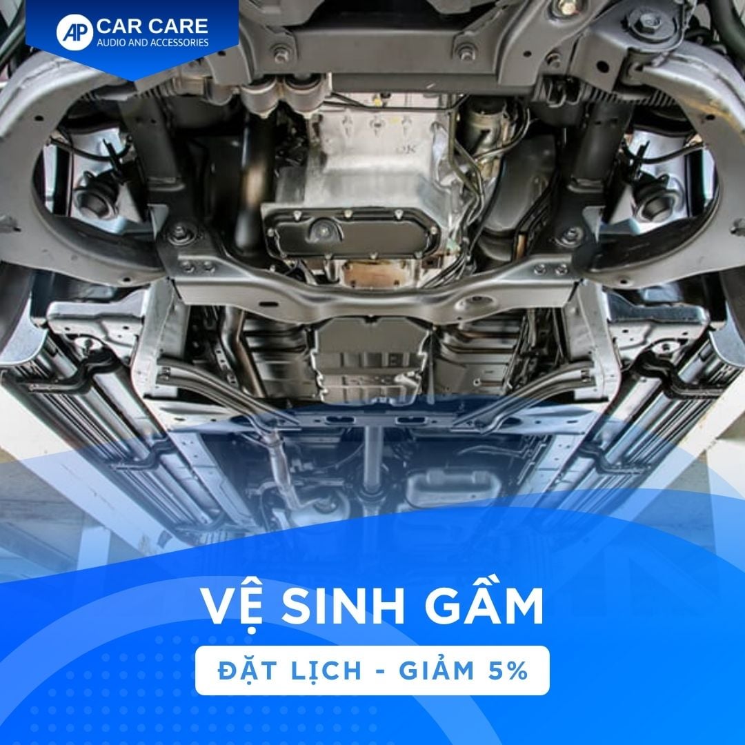 Dịch vụ vệ sinh gầm xe ô tô