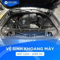 Dịch vụ vệ sinh khoang máy ô tô