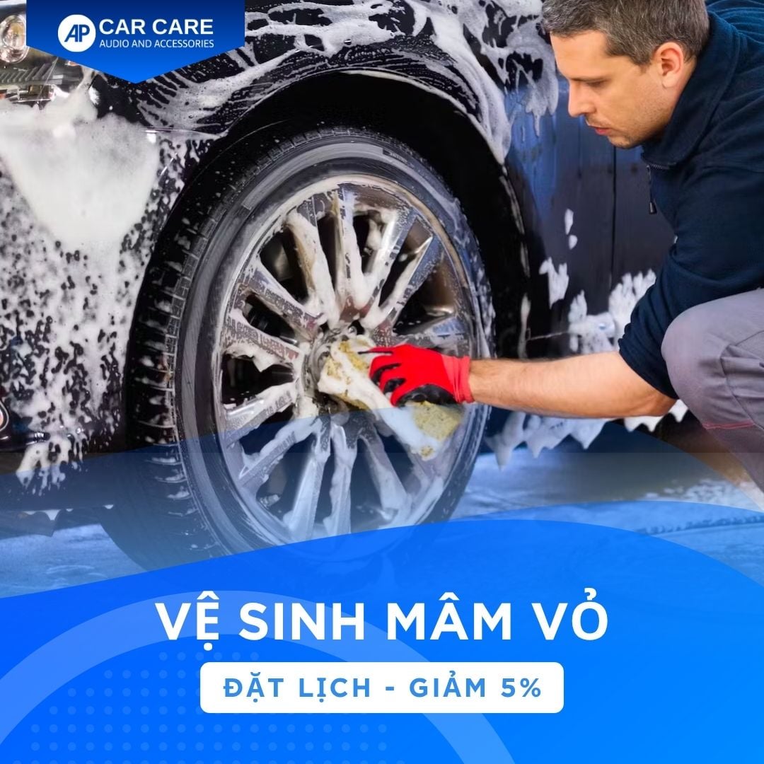 Dịch vụ vệ sinh mâm vỏ ô tô