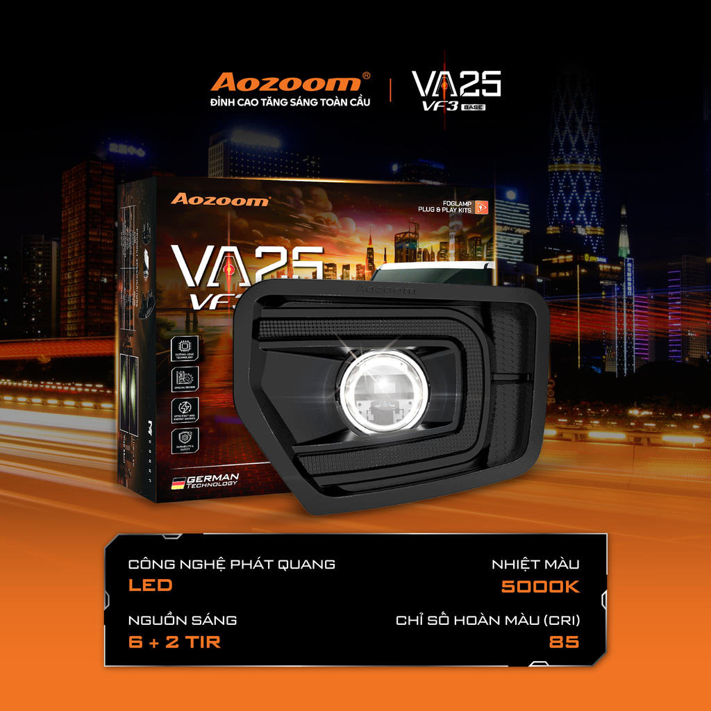 Bi Gầm Aozoom VA25 VF3 Base 50W